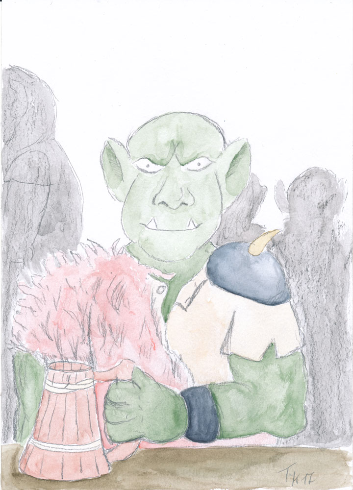 Concept Art / Character Design: Eheleute Ork 2