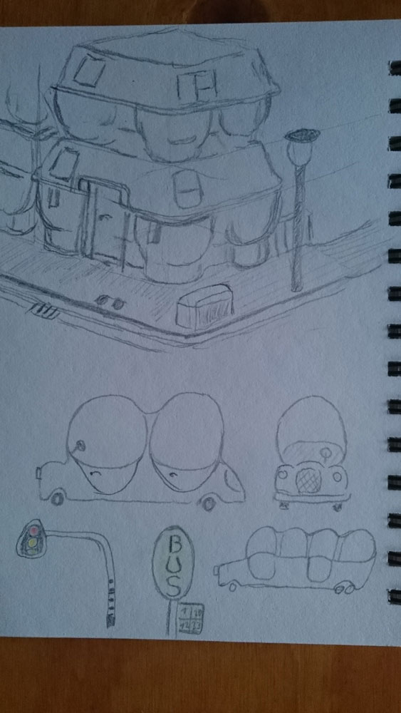 Concept Art / Character Design: Eierstadt 1