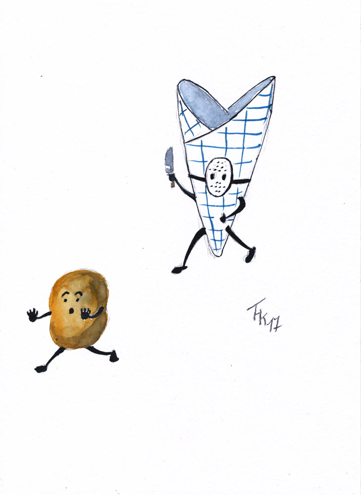 Illustration: Helloween in der Küche 1