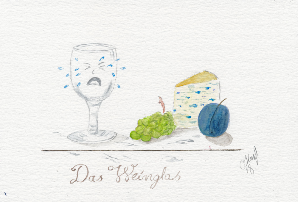 Illustration: Das Weinglas 1