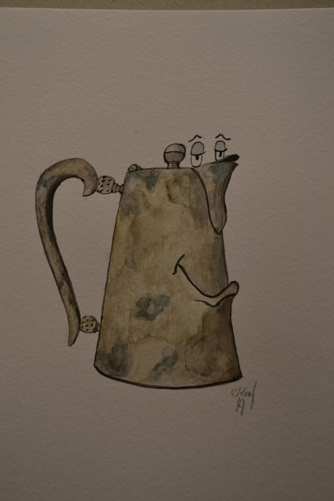 Illustration: Kaffeekännchen Johann 1