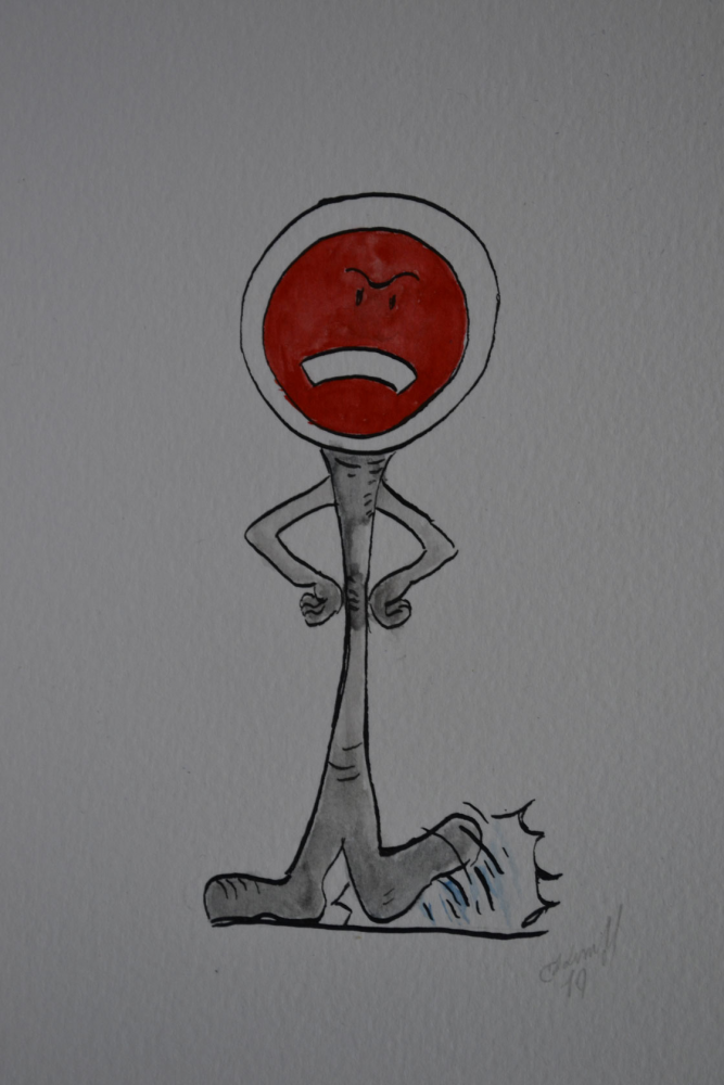 Concept Art / Character Design: Im Schilderwald 1
