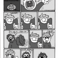 Biber Halloween (sehr nachträglich)