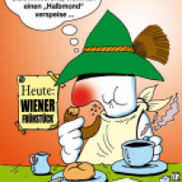 Philosophische Gedanken beim Wiener Frühstück.