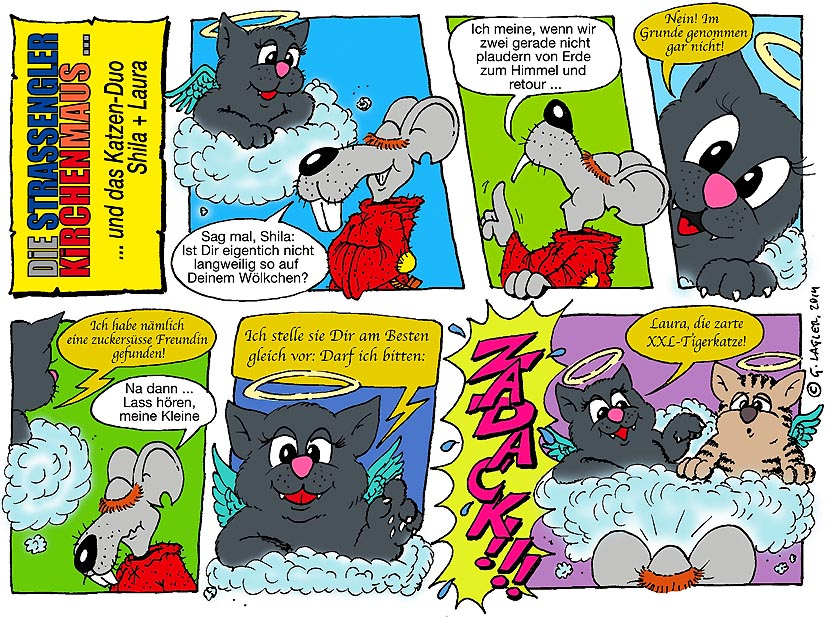Comic: Dialog zwischen Himmel und Erde. Teil II 1