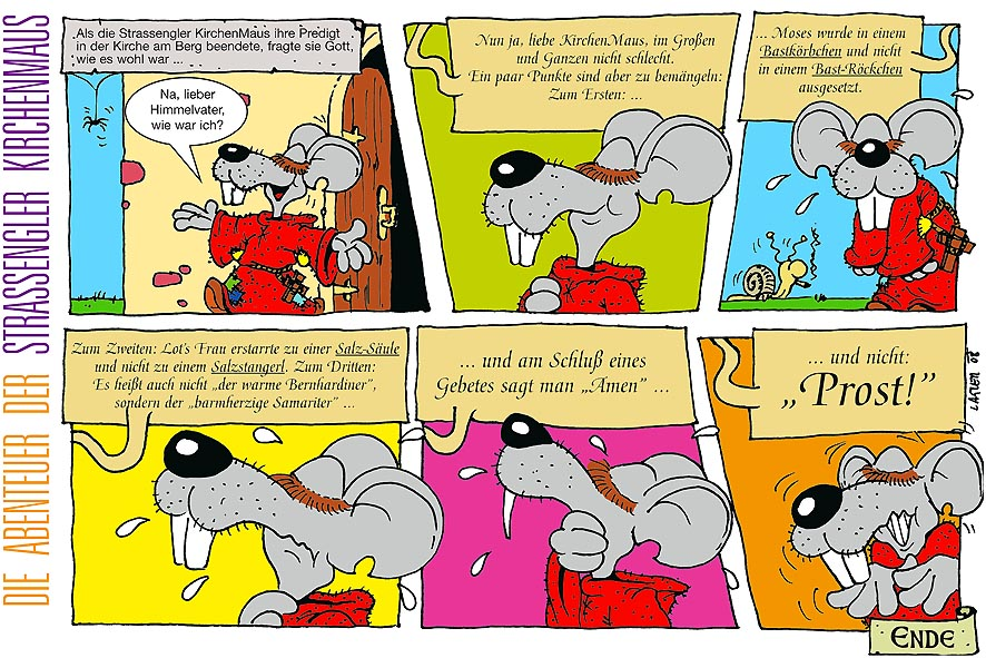 Comic: Die Abenteuer der Strassengler KirchenMaus I 1