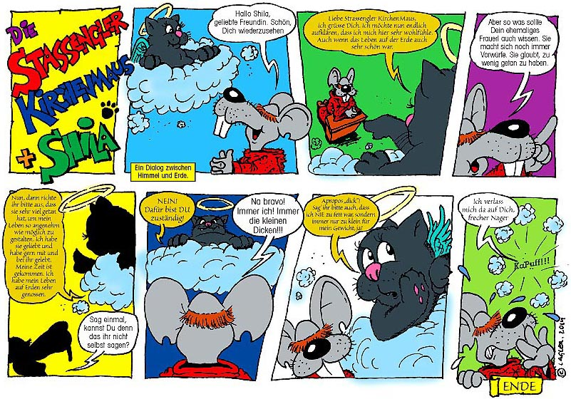 Comic: Dialog zwischen Himmel Und Erde. 1