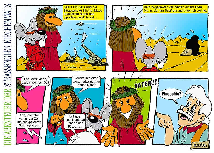 Comic: Die Abenteuer der Strassengler KirchenMaus V 1