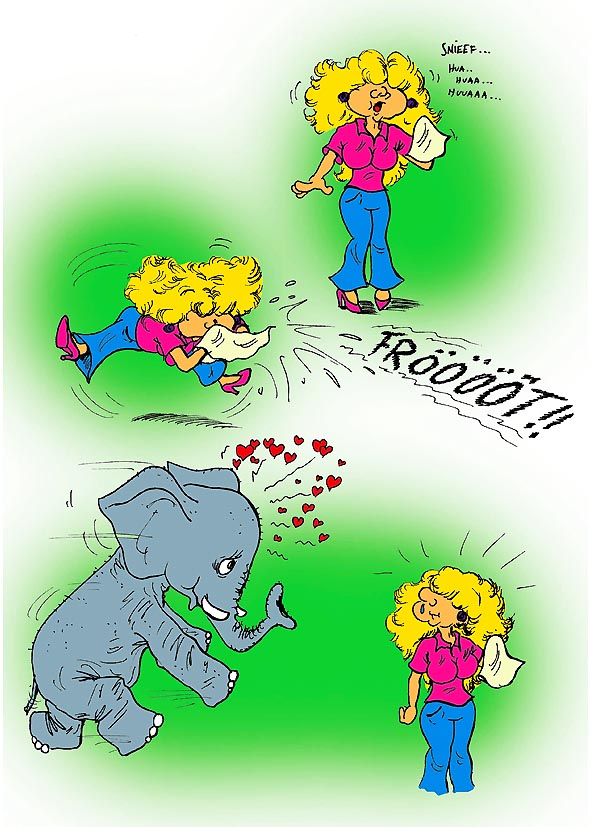 Cartoon: Missverständnis (?) 1