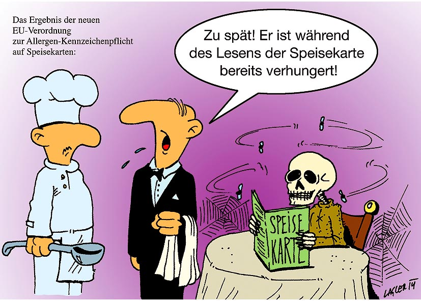 Illustration: EU-Verordnung für die Gastro-Szene 1