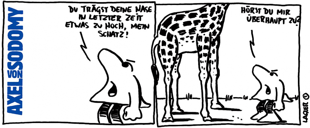 Comic: Axel von Sodomy I (Tierliebe extrem) 1