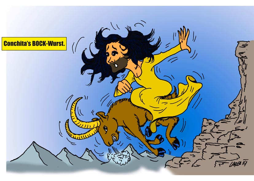 Cartoon: Conchita's WURST-Fabrik II 1