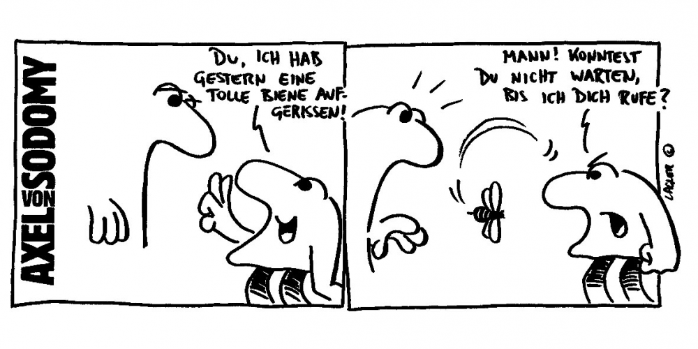 Comic: Axel von Sodomy IV (Tierliebe extrem) 1