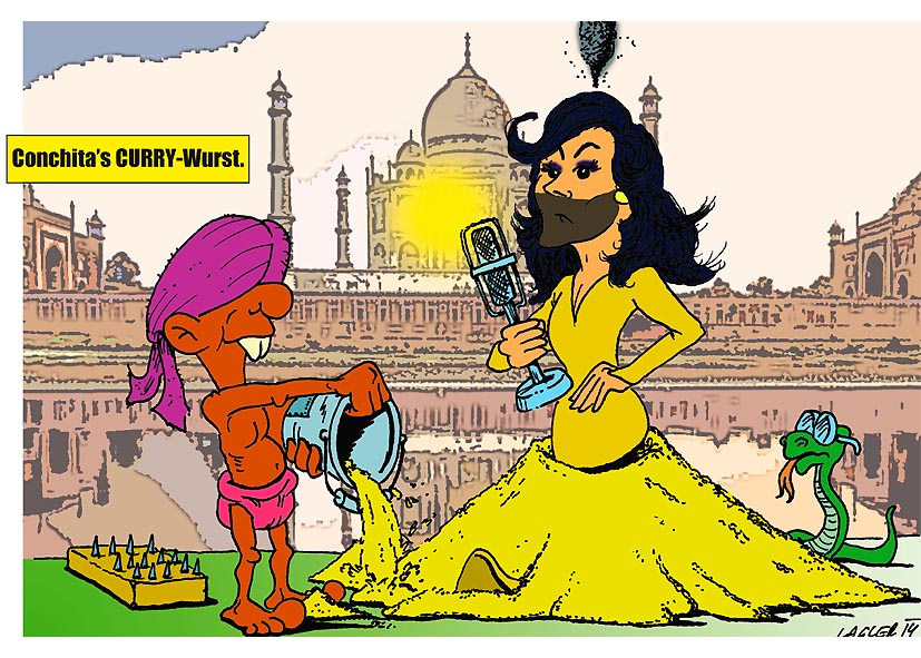 Cartoon: Conchita's WURST-Fabrik IV 1