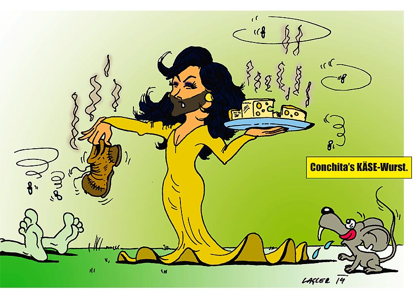 Cartoon: Conchita's WURST-Fabrik VII 1