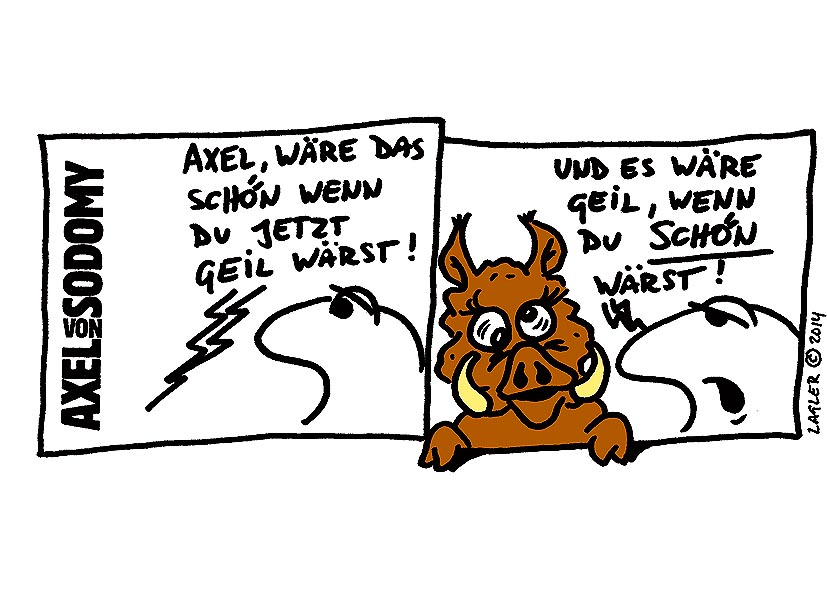 Comic: Axel von Sodomy VI (Tierliebe extrem) 1