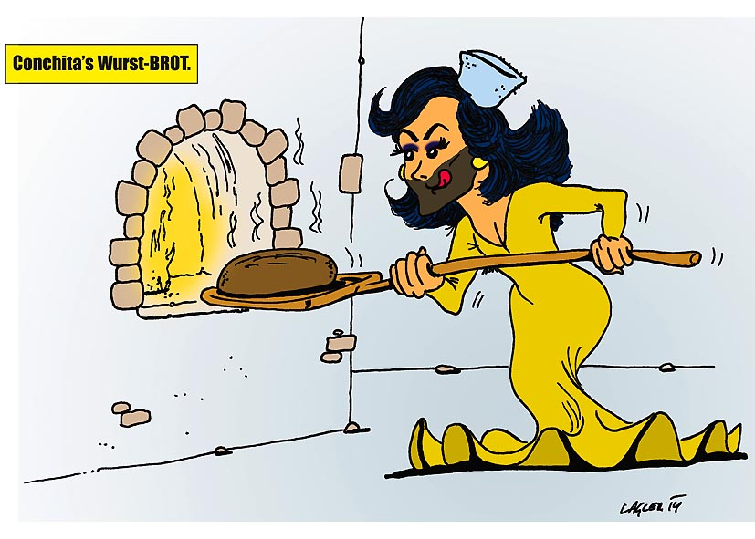 Cartoon: Conchita's WURST-Fabrik XIII 1