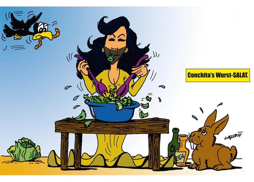 Cartoon: Conchita's WURST-Fabrik XIV 1