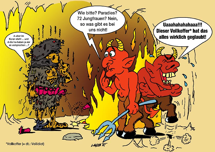 Cartoon: Ein falscher Irrtum ...(?) 1