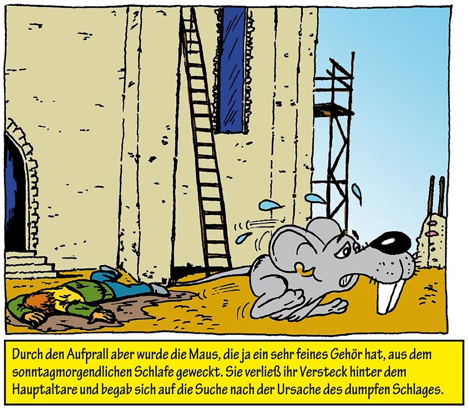 Comic: Die Legende von der Strassengler KirchenMaus, Teil 5 1