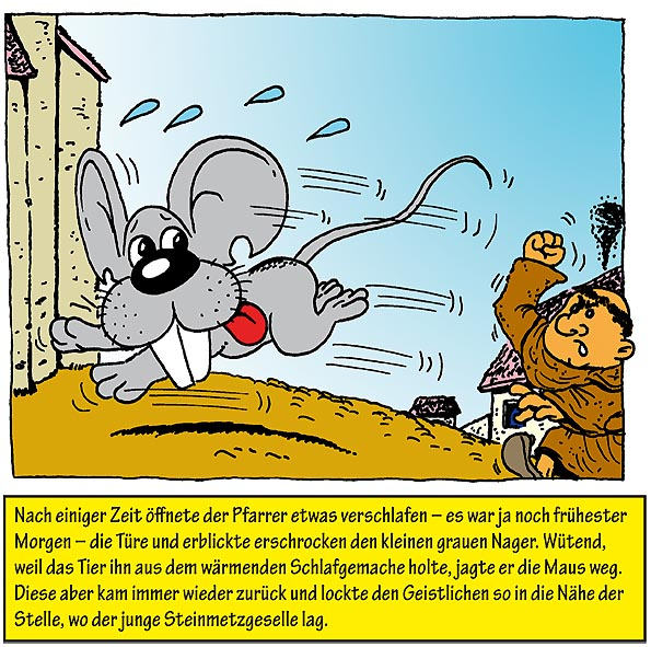Comic: Die Legende von der Strassengler KirchenMaus, Teil 7 1