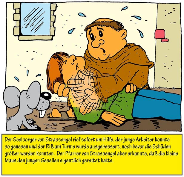 Comic: Die Legende von der Strassengler KirchenMaus, Teil 8 1