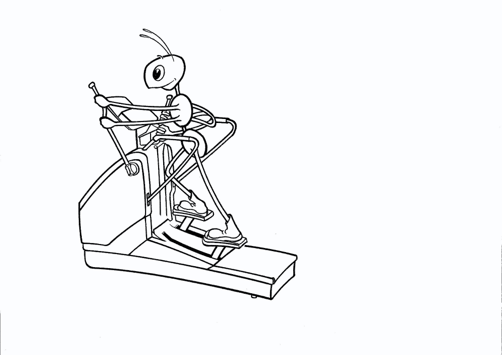 Cartoon: Workout 1