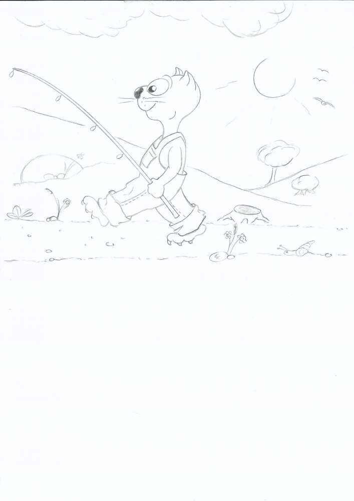 Illustration: Katze 1
