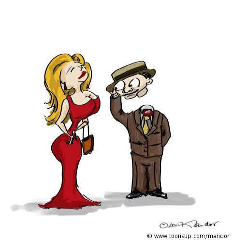Cartoon: Gentleman 1