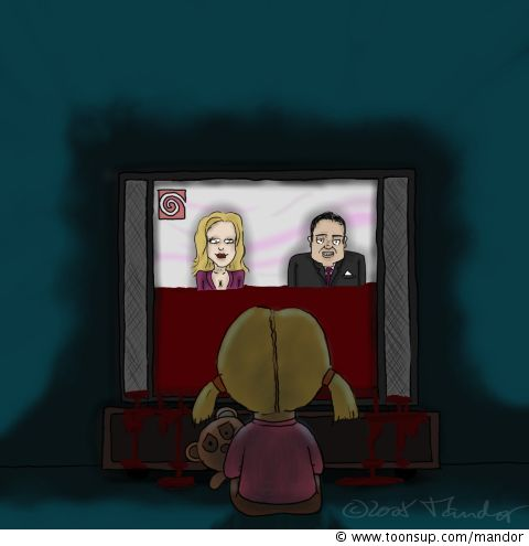 Cartoon: Violence on TV 1