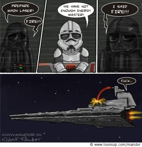 Cartoon: Star wars 1