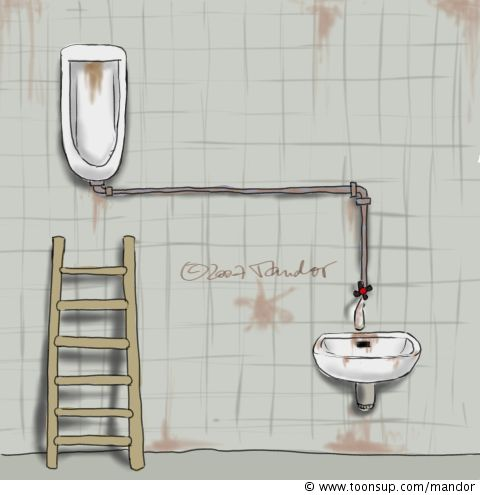 Cartoon: Warm water 1