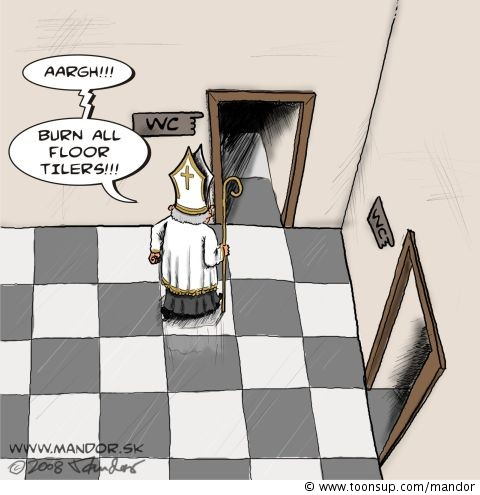 Cartoon: Chess problem 1