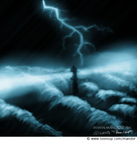 Cartoon: Lighthouse 1