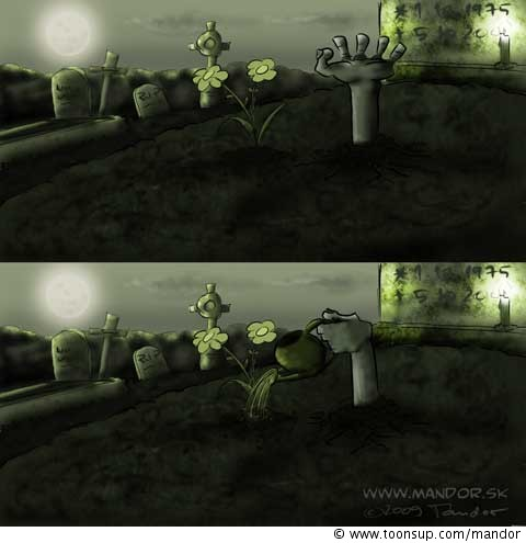 Cartoon: Gardener 1