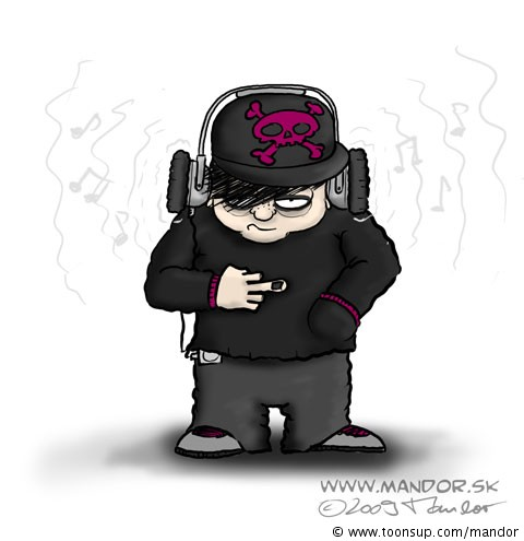 Cartoon: Sharing mp3 1