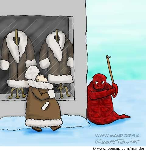 Cartoon: Fur needed 1