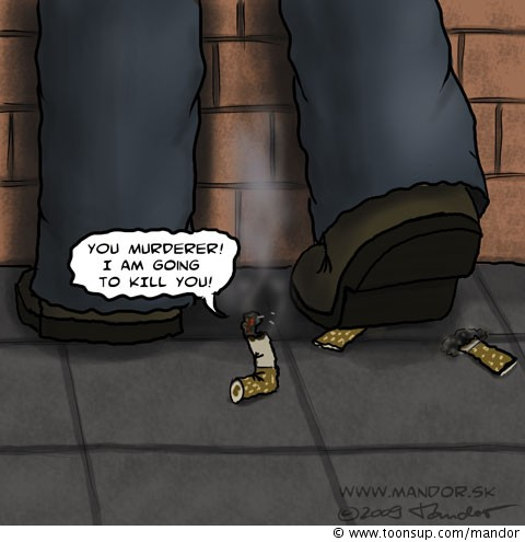 Cartoon: Murderer 1