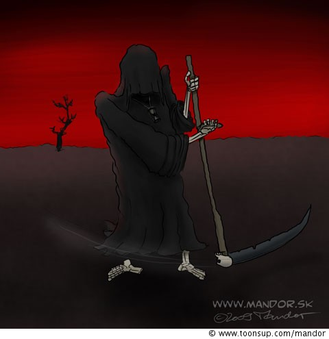 Cartoon: Dark reaper 1