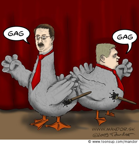 Cartoon: Politicians vs cartoonist 1
