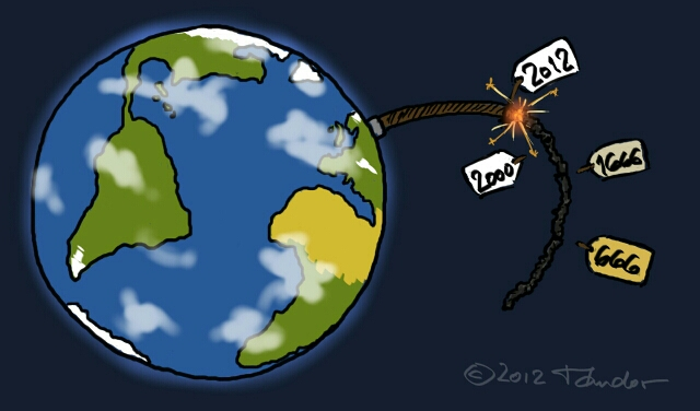 Cartoon: End of the world 1
