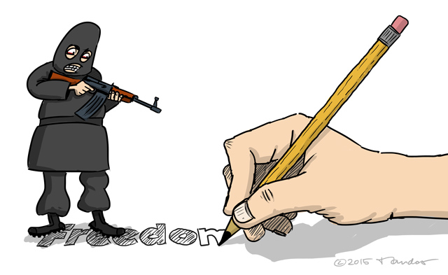 Cartoon: Terror 1