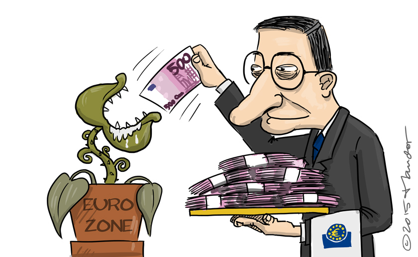 Cartoon: Euro zone 1