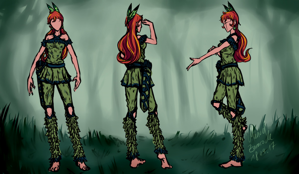 Concept Art / Character Design: Charakter Sheets 6