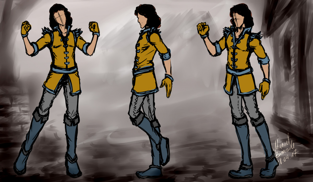 Concept Art / Character Design: Charakter Sheets 7