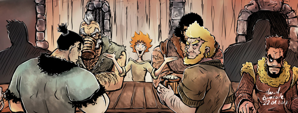 Illustration: Freunde? 1