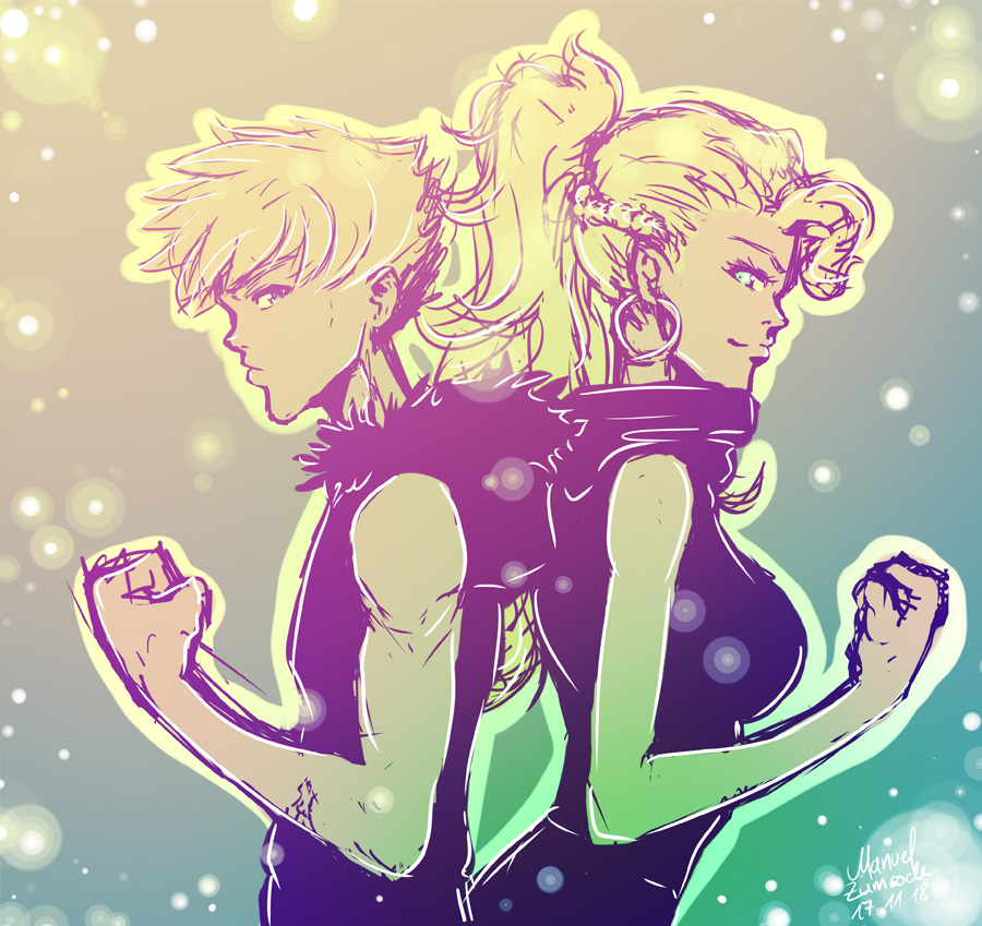 Illustration: Evo und Vio 1