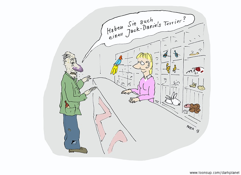 Cartoon: Der Tierfreund 1