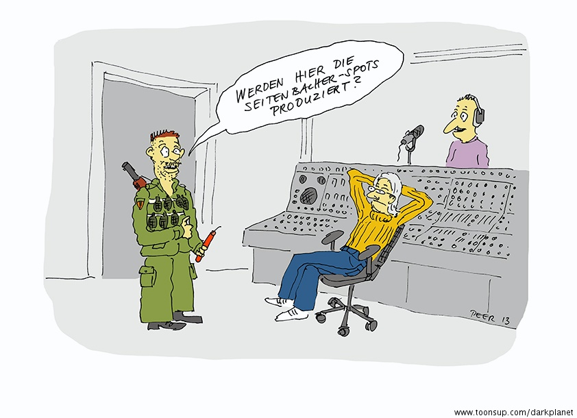 Cartoon: Tonstudio 'Seitenbacher' 1