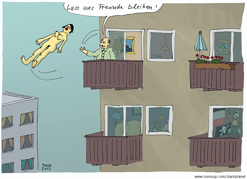 Cartoon: Beziehungskrise 1